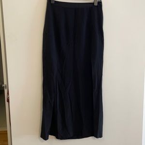 Madewell Silk Maxi Skirt